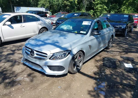 2015 Mercedes-Benz C 400 4Matic from USA, damaged, VIN 55SWF6GB9FU016340